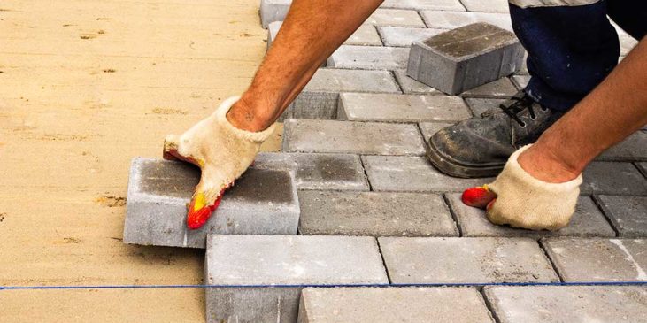 Permeable Pavers Installation